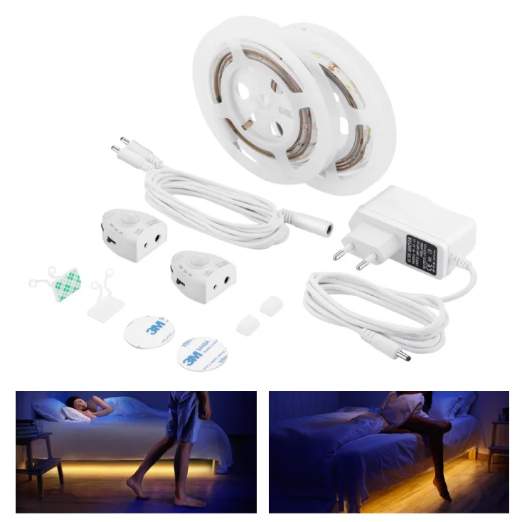 LED traka za krevet sa senzorom 2x1.2m slika 1