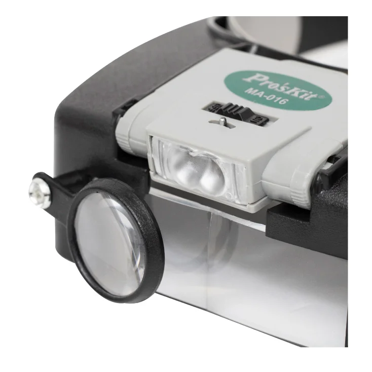 Naglavna lupa sa svetlom slika 3