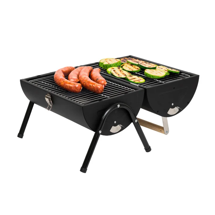 Prenosni stoni roštilj na drveni ugalj slika 3