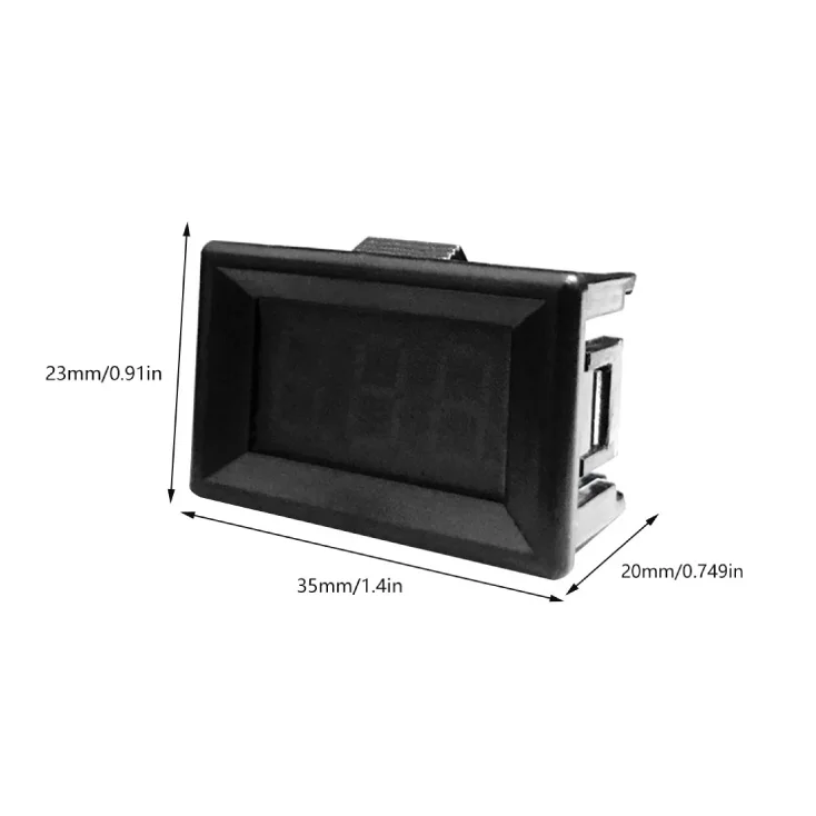 Digitalni mini voltmetar 3.1-32V DC slika 4