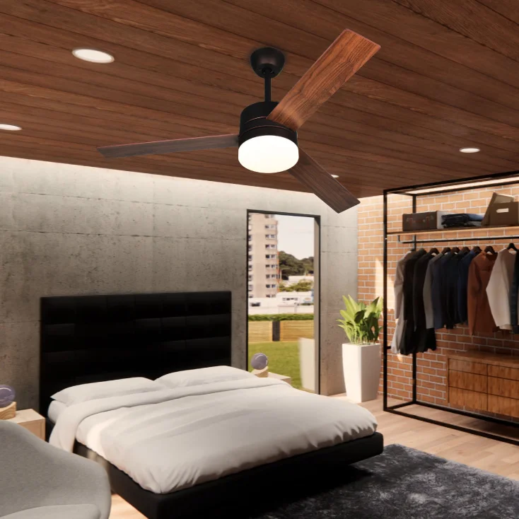 PROSTO plafonski ventilator sa LED svetlom 132cm slika 3