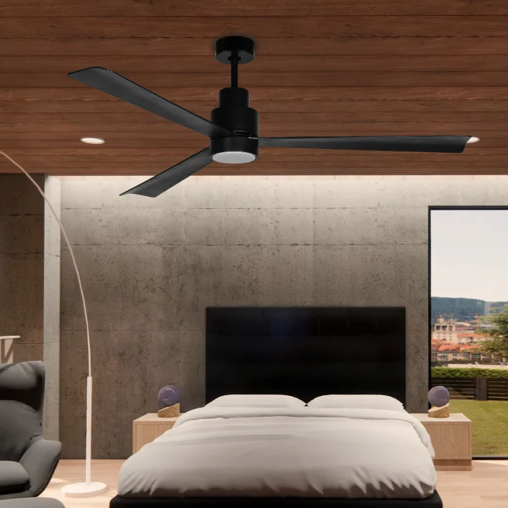 PROSTO plafonski ventilator sa LED svetlom 132cm slika 3