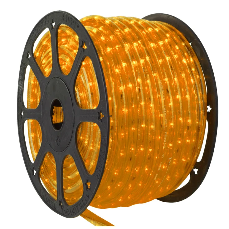 Narandžasto svetleće LED crevo slika 1