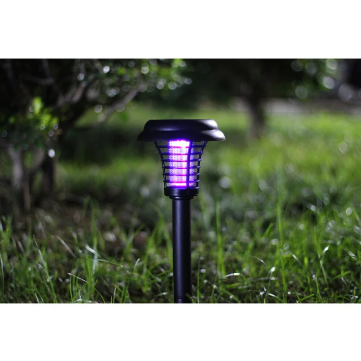 Solarna baštenska lampa sa elek. zamkom za komarce slika 2