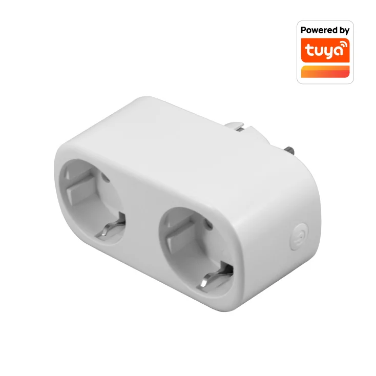 Dupla Wi-Fi smart utičnica sa meračem potrošnje slika 1