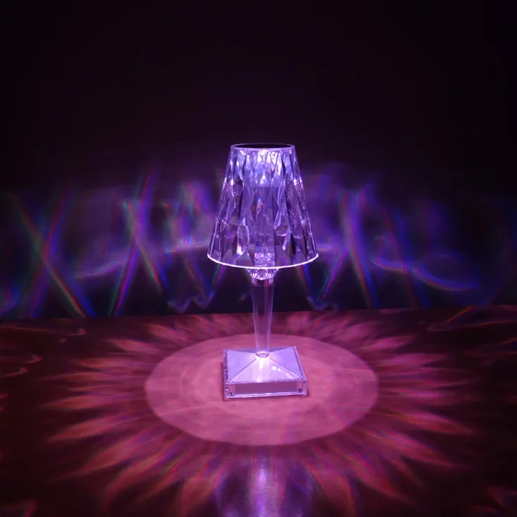 Stona RGB LED lampa slika 4