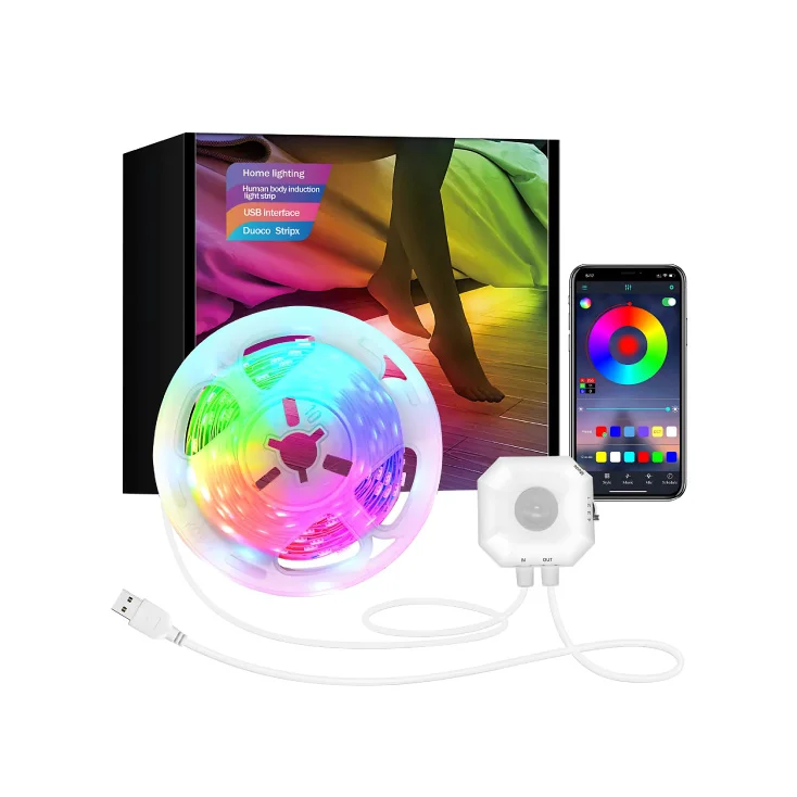 RGB LED traka sa senzorom 3m slika 1