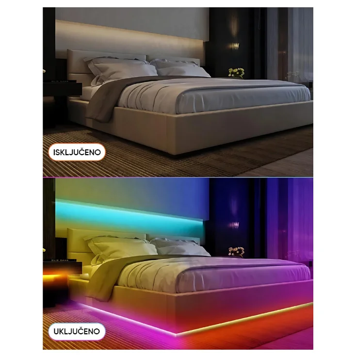 RGB LED traka sa senzorom 3m slika 3