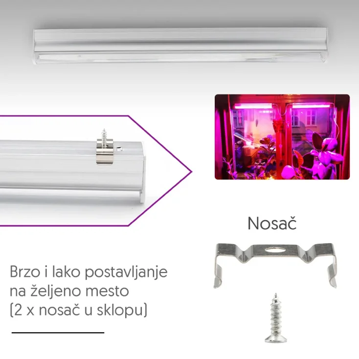 LED strela za biljke 9W 60cm slika 3