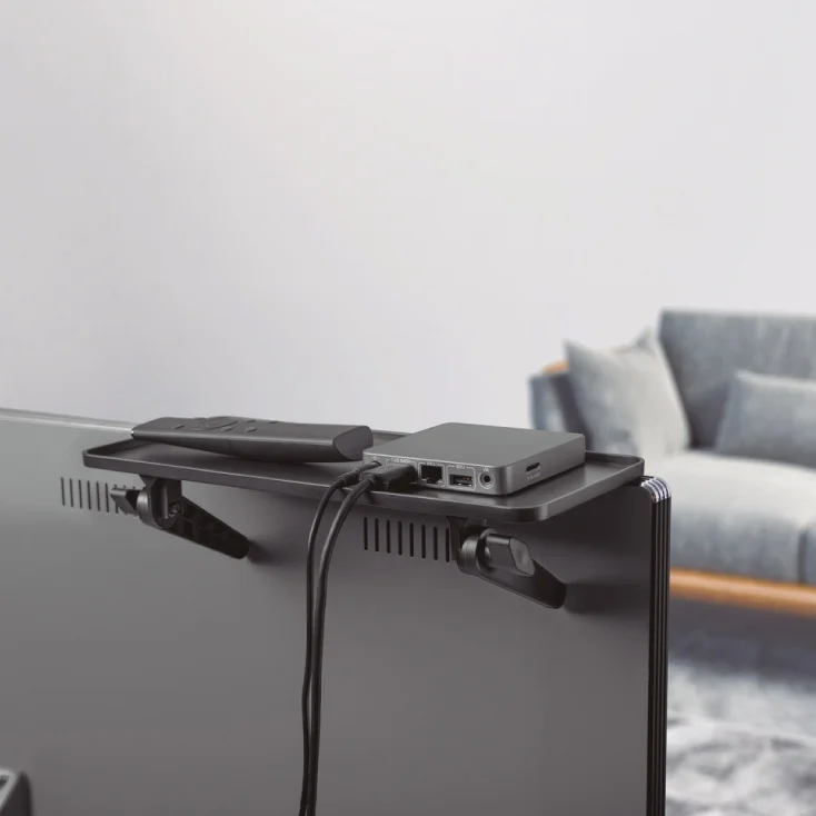 Polica-držač na TV-u 300x127x14 mm slika 3