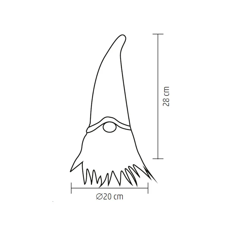 Dekorativna figura vilenjak 28cm slika 3