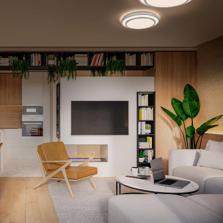 LEDVANCE LED plafonjera 36W toplo bela slika 3