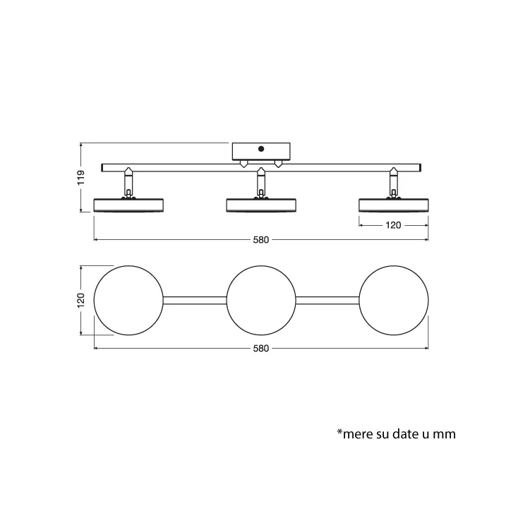 LEDVANCE spot lampa 16W slika 4