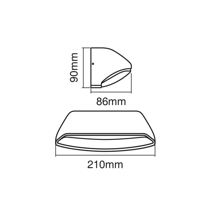 LEDVANCE zidna LED lampa 12W slika 3