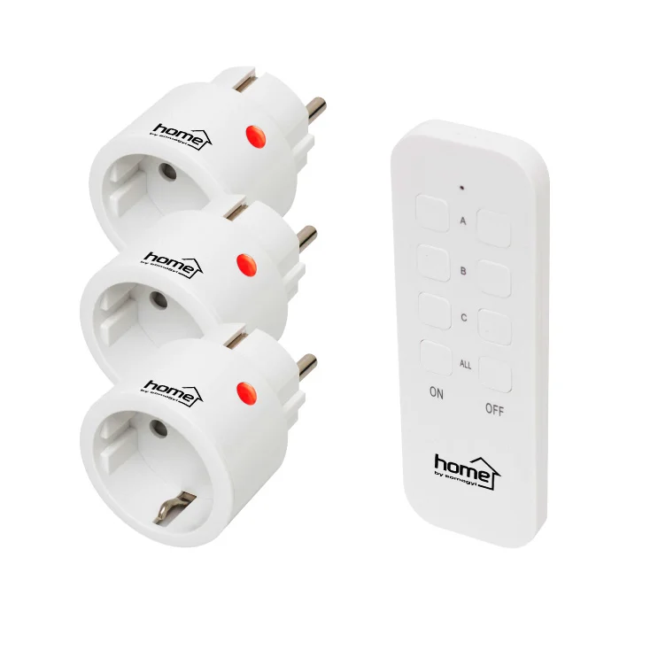 Strujna utičnica sa daljinskim upravljačem 1+3 slika 1