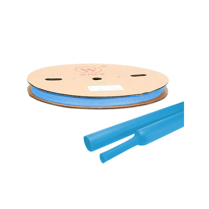 Termoskupljajući bužir 4mm plavi 200m slika 1