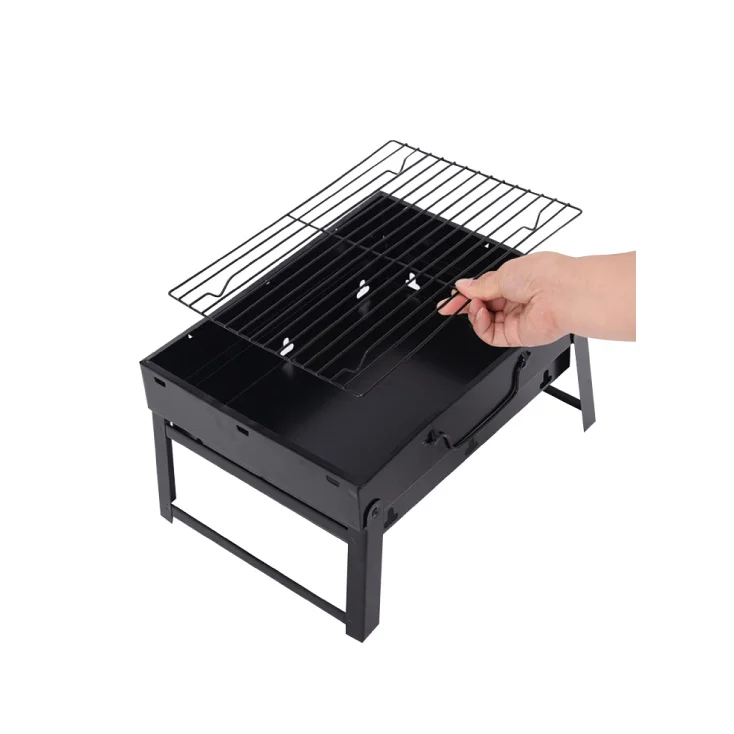 HAYMO prenosni stoni roštilj na drveni ugalj slika 2