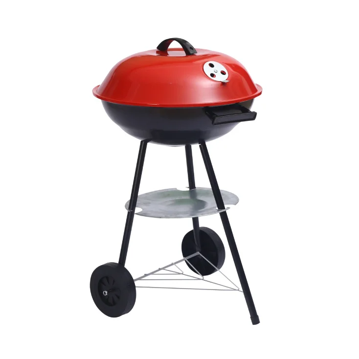 Roštilj na drveni ugalj sa poklopcem slika 1