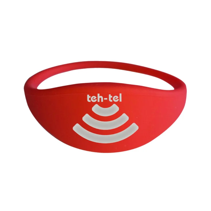 RFID narukvica 125KHz, crvena slika 1