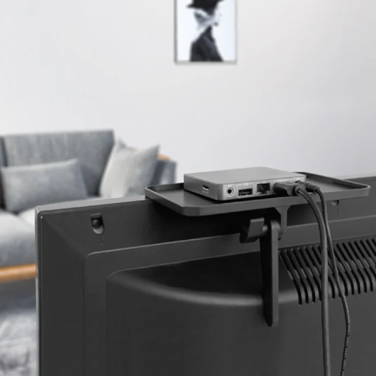 Polica-držač na TV-u 180x127x47 mm slika 3