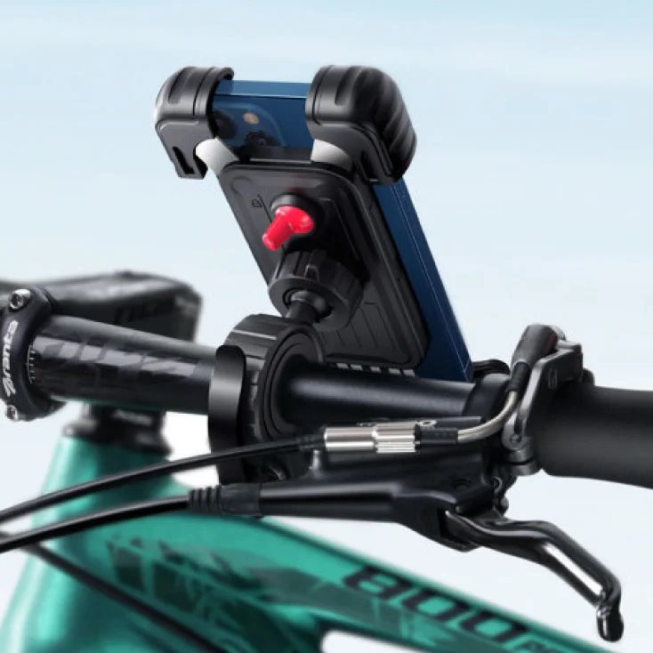 Držač za prenosne uređaje za biciklu, motocikl slika 3