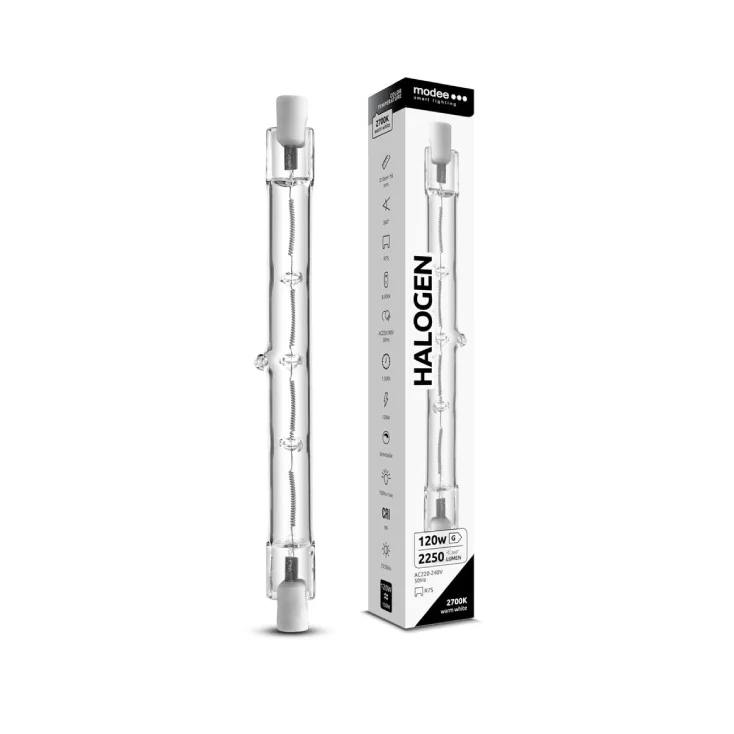 Halogena sijalica R7S 118mm 120W slika 2