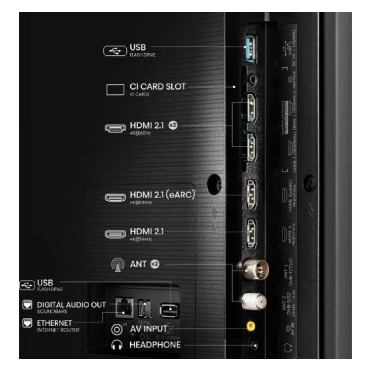 Hisense smart 4K TV 75" slika 2